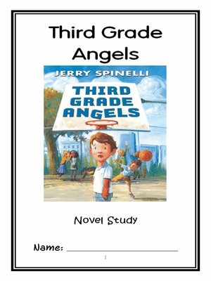 cover image of Third Grade Angels (Jerry Spinelli) Novel Study / Reading Comprehension